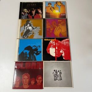 Sloan CD Lot 8 Albums Smeared Twice Removed Pretty Together Between the Bridges